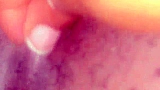she spreads wide revealing her bushy hairy black ebony pretty pussy closeup