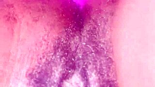 she spreads wide revealing her bushy hairy black ebony pretty pussy closeup