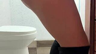 Sexy latina stepsister cleans homemade in lingerie costumes teasing curves