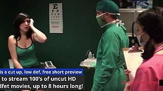 Tina Lee Comet's Naughty Orgasm Research in Fetish Hospital Play