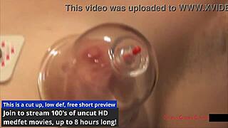 Tina Lee Comet's Naughty Orgasm Research in Fetish Hospital Play