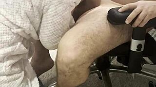 Blonde Mommy Deepthroats Stepson's Huge Cock To Make Him Explode