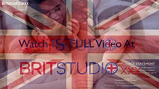 RAILED HARD! teenage british student in lingerie takes massive interracial cumshot!