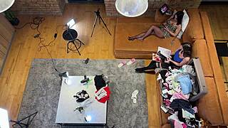 hey guy, these two brunette milf wives ignoring you turns us on??