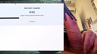 colombian italian muscular bodybuilder's fat 19cm monster cock endures long workout without cumming