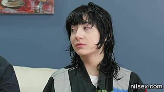 cute babe's ass stretched wide in bdsm nuthouse therapy