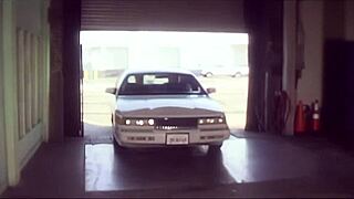 auroara snow spreads shaved pussy wide for big cock pounding in snowy outdoor fuck