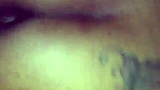 Massive BBC Slams Ebony Girlfriend Creamy Pussy Bent Over Doggystyle POV