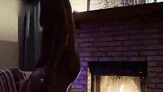 skinny wife licks balls deepthroats black cock bent over in erotic lingerie