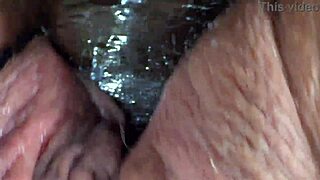 the chubby hijab wife blows black cock close-up before pussy creampie