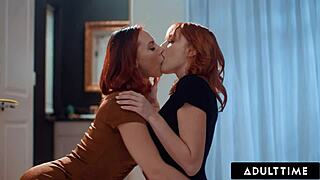 Aidra Fox Seduces Kenna James into Face Sitting Scissoring Lesbian Lick