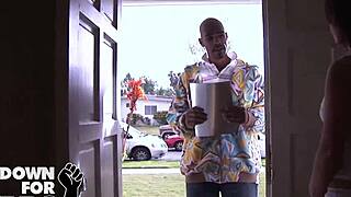 scarlett envy takes biggest black cock interracial down for bbc