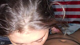 blonde latina whore devours throbbing veiny dick deep