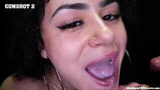 ROBBIN SWALLOWS Huge CUM Loads DEEP Gloryhole Style