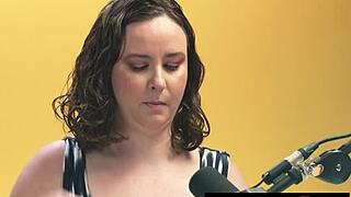 Horny Brunette Milf Katie Masturbates Big Natural Tits Pussy Solo