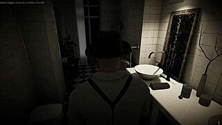 let's dive into angels awakening part 3 with this blonde lingerie tease voyeur style