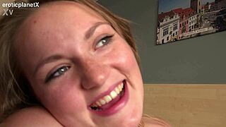 my amateur blonde big tits casting creampie in seedy hotel