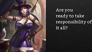 faygrey turns caitlyn's trophy into obedient pet with femdom control