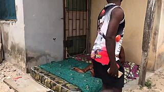 stepmom services my cock outdoors anytime rough and raw