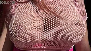 italian milf artemisia's big natural tits bounce wildly in horny outdoor session.