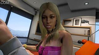 gta 5 hooker invited over for wild prostitute sex game action