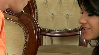 sorana's tits cum-drenched after rough pounding orgasm