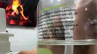 Petite teen misssvikki sucks and fucks anal through sheer lingerie on hidden cam