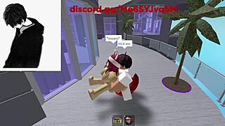 Roblox christmas bunny girl fucked hard with furry tits bouncing