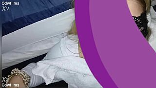 Pretty young petite tatted white girl takes facial cumshot after quick wet blowjob