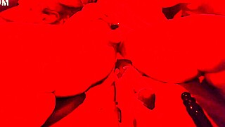 BBW Wife Squirts Multi Orgasms from Toy Then Sawzall Drilling!