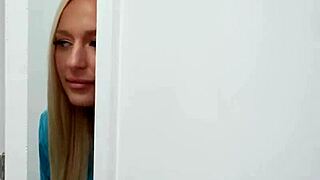 Keisha and Jonathan's couples massage escalates to wild petite teen POV pounding