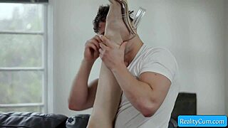 Octavia red's natural big tits shaved pussy licked flexible hardcore