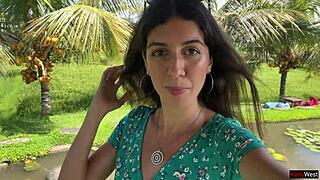 Cumwalk Cafe Pasta Carbonara Dripping Sperm Face Mess!