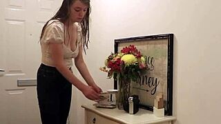 NAUGHTY COLLEGE SLUT SPANKED ROUGH BY COUGAR MILF