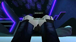 perrita slurps huge black monster cock rough with roblox music