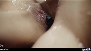 cleaning LADIES possessed by horny DEMONS in slimy LESBIAN orgy