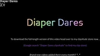 Jessica Morgan Dares Pampers Nappy Flash at Pub