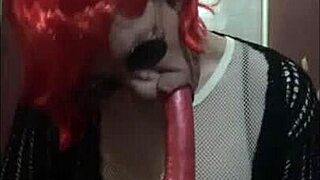 mark wright pounds dildo ass to mouth then sucks it clean craving your cock instead