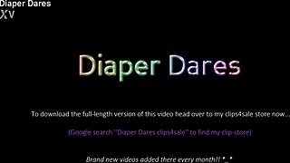 Jessica Morgan Dares Pampers Nappy Flash at Pub