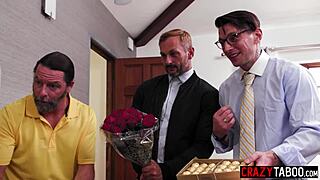 Big Ass Milf Rebel Rhyder Cries in Anal Gangbang Double Penetration!