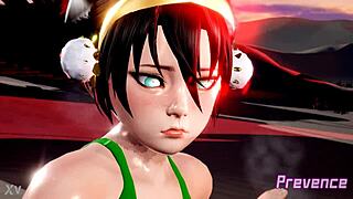 prevence toph shakes her cartoon ass in hot twerk session