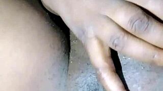 hot african black babe spreads sexy pussy wide for deep pounding