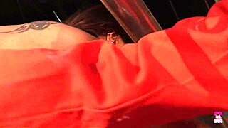 Beautiful Big Ass Brunette Drilled Deep in Heels Stockings by Two Guys Doggystyle Group Pounding