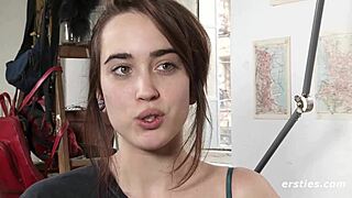 Effie Fingers and Rubs Her Thick Hairy Beaver to Orgasm