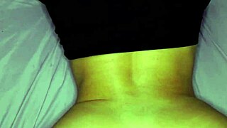 tinder slut bends over in dorm for anal fingering then rides big cock cowgirl style