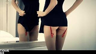 hey, have you seen ukrainian blonde nancy a teasing her juicy pussy in hot solo play?