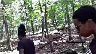 Wanna see her lick that southern ass deep in the forest?