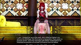 Playing stepmom's maid game part 2