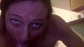 Amateur Amazon Couple's Sloppy Blowjob Rimjob Facial Cum Blast