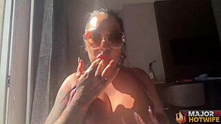 Stunning monica santhiago rides and milks rome majors huge bbc